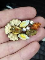 zeldzame oude mooie broche, Ophalen of Verzenden, Zo goed als nieuw, Goud, Overige materialen