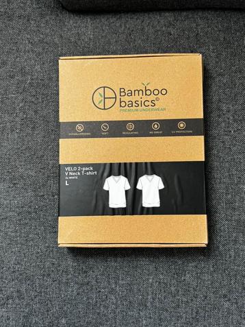 Bamboe basics T-shirts heren L beschikbaar voor biedingen