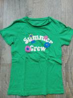 Groen T-shirt summer crew maat 140 shirt korte mouwen, Meisje, Ophalen of Verzenden, Zo goed als nieuw, Shirt of Longsleeve