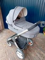 Mooie Stokke Trialz combi kinderwagen, Zo goed als nieuw, Combiwagen, Verstelbare duwstang, Ophalen