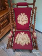 Engelse schommelstoel, Ophalen