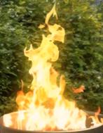 Gezellige robuuste vuurton, Ophalen, Gebruikt, Vuurkorf