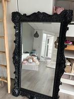 Zwarte Spiegel, Ophalen of Verzenden, Zo goed als nieuw, Rechthoekig, Minder dan 100 cm