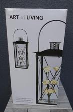 tuinlantaarn met led light - nieuw, Tuin en Terras, Buitenverlichting, Ophalen of Verzenden, Hanglamp, Led, Batterij