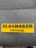 1063 Slagharen Ponypark, Verzamelen, Stickers, Ophalen of Verzenden, Zo goed als nieuw, Overige typen