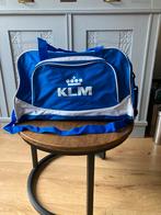 Vintage blauwe KLM flight attendant (schouder) tas, Ophalen of Verzenden, Zo goed als nieuw, Blauw, Overige merken