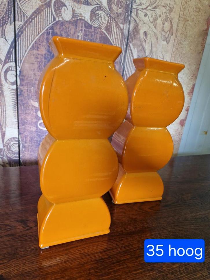 Super gave retro vazen, Antiek en Kunst, Antiek | Vazen, Ophalen of Verzenden