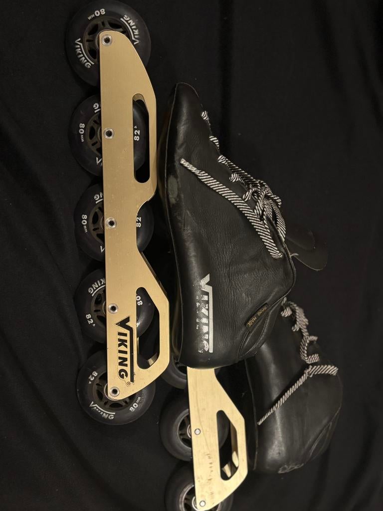 Viking skeelers maat 41, Sport en Fitness, Skeelers, Overige merken, Gebruikt, Inline skates 5 wielen, Dames