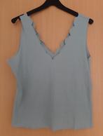 Grijs/blauwe geschulpte top van Shein maat L: ALS NIEUW, Kleding | Dames, Tops, Maat 42/44 (L), Ophalen of Verzenden, Zo goed als nieuw