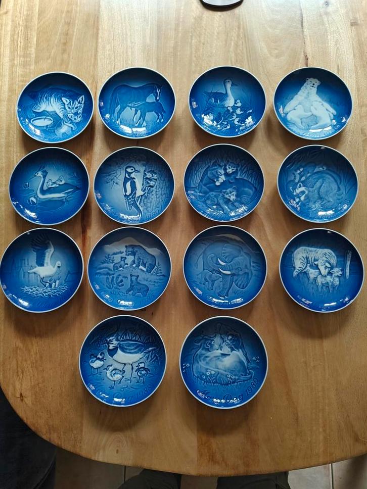 Bing & Grøndahl Moederdag Bordjes Collectie, Antiek en Kunst, Antiek | Wandborden en Tegels, Ophalen of Verzenden