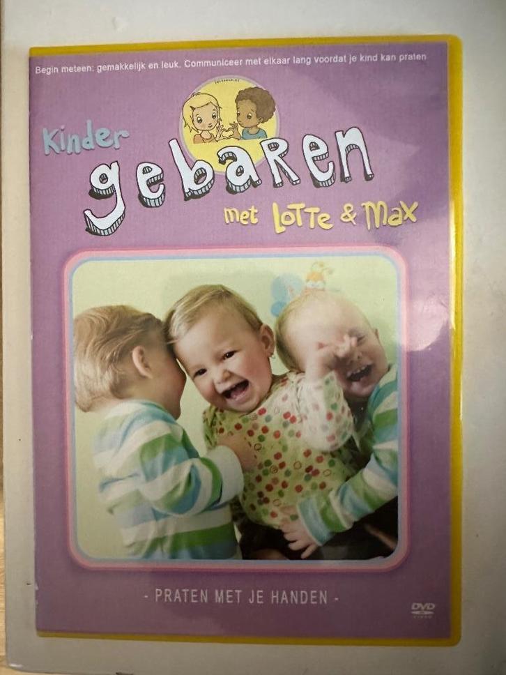 Gratis dvd’s Lotte & Max met babygebaren, Cd's en Dvd's, Dvd's | Kinderen en Jeugd, Zo goed als nieuw, Educatief, Alle leeftijden