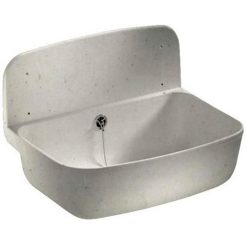 Uitstort gootsteen nieuw in verpakking, Doe-het-zelf en Verbouw, Sanitair, Nieuw, Wastafel, Ophalen of Verzenden