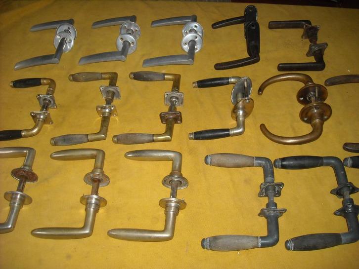 oude jaren 30 deurklinken kruk deur klink greep grepen, Antiek en Kunst, Antiek | Overige Antiek, Ophalen of Verzenden