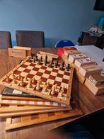 Diverse schaak en damsets ( zie beschrijving ), Hobby en Vrije tijd, Ophalen of Verzenden, Zo goed als nieuw