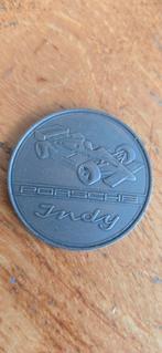 Porsche 1988 Crest Medal – Vintage Automotive Collectible –, Ophalen of Verzenden, Losse munt