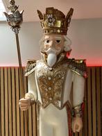 Unieke Luxery Konings Notenkraker unieke Witgoud. XL Kerst, Ophalen, Nieuw, Kerst of Sinterklaas