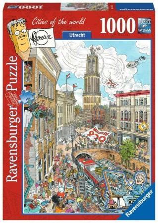 Ravensburger Fleroux, Utrecht - 1000 stukjes, Hobby en Vrije tijd, Denksport en Puzzels, Nieuw, Legpuzzel, 500 t/m 1500 stukjes