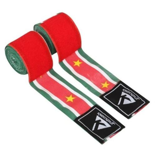 Knockout Suriname Bandage, Sport en Fitness, Vechtsporten en Zelfverdediging, Nieuw, Overige, Vechtsportbescherming, Ophalen of Verzenden