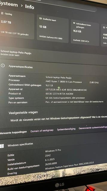 Gaming pc RTX 3060 beschikbaar voor biedingen