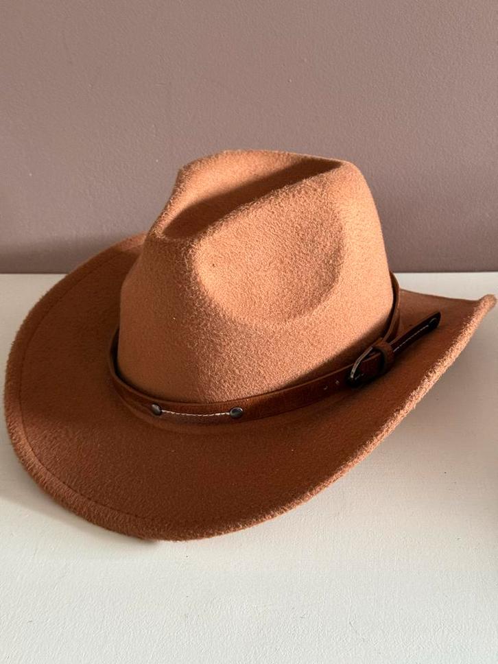 Cowboyhoed Polyester - One Size, Kleding | Dames, Hoeden en Petten, Nieuw, Hoed, One size fits all, Ophalen of Verzenden