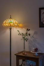 Tiffany lamp Vloerlamp Barok, Huis en Inrichting, Lampen | Vloerlampen, Ophalen, Gebruikt, 150 tot 200 cm, Tiffany