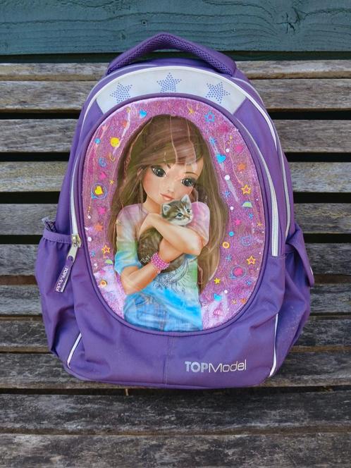 Grote Topmodel school tas, Sieraden, Tassen en Uiterlijk, Tassen | Schooltassen, Zo goed als nieuw, Rugtas, Ophalen of Verzenden