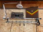 Vintage jaren 70 chrome wand kapstok, ?, Zo goed als nieuw, Minder dan 100 cm, Metaal