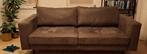 Mooie taupekleurige driezitsbank, Gebruikt, 150 tot 200 cm, Driepersoons, 75 tot 100 cm