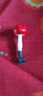 Paddestoel kerstbal, Ophalen of Verzenden, Gebruikt