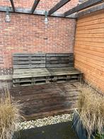 Pallet banken, Ophalen, Zo goed als nieuw, Hout, Loungeset