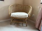 Buskbo rotan stoel ikea, Huis en Inrichting, Stoelen, Ophalen, Zo goed als nieuw, Bruin, Eén