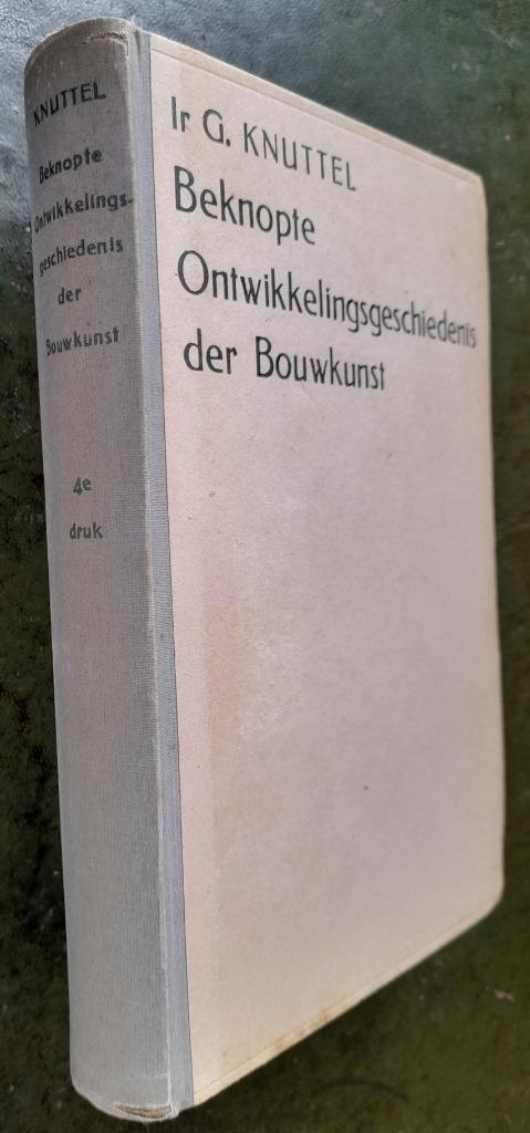 Ontwikkelingsgeschiedenis der Bouwkunst - Knuttel, Boeken, Kunst en Cultuur | Architectuur, Gelezen, Verzenden