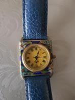 Vintage Chinees japans cloisonne horloge, Overige merken, Staal, Ophalen of Verzenden, Zo goed als nieuw