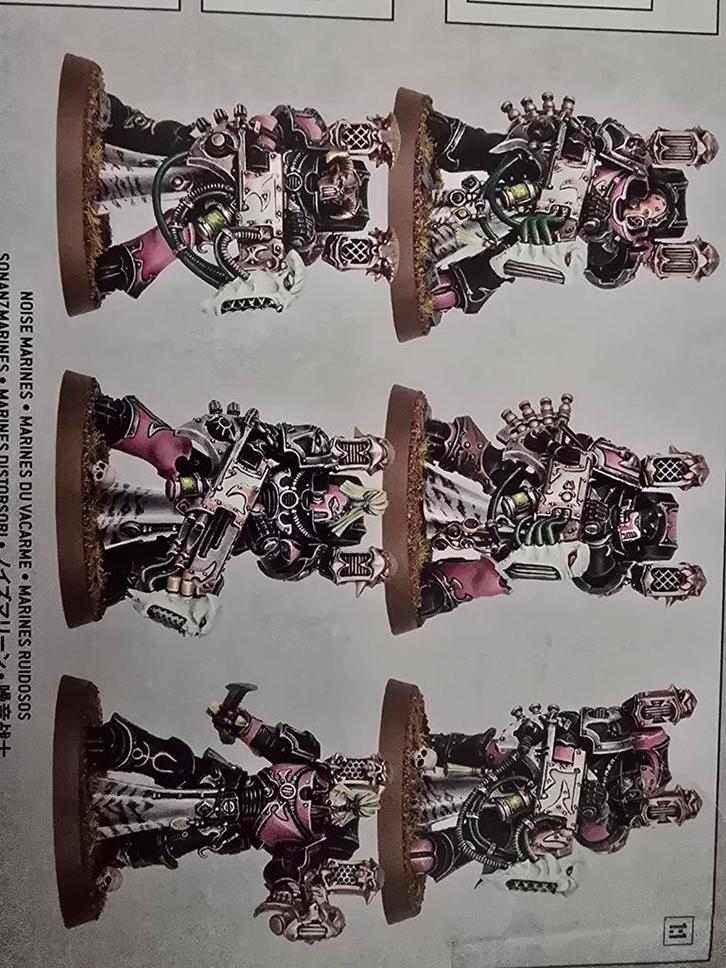 Warhammer 40k Noise Marines - Nieuw op Sprue!, Hobby en Vrije tijd, Wargaming, Nieuw, Warhammer 40000, Figuurtje(s), Ophalen of Verzenden