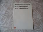 Audi 100, 200 accessoires, Boeken, Auto's | Folders en Tijdschriften, Audi, Zo goed als nieuw, Verzenden