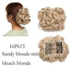 AANBIEDING : Chignon elastisch haarstukje / vlinderkam kleur, Verzenden, Nieuw, Pruik of Haarverlenging
