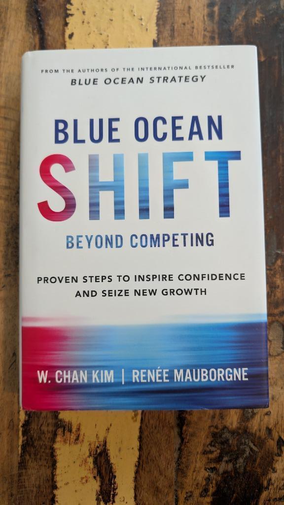 Blue Ocean Shift by W. Chan Kim – Hardcover Like New, Boeken, Overige Boeken, Zo goed als nieuw, Ophalen of Verzenden
