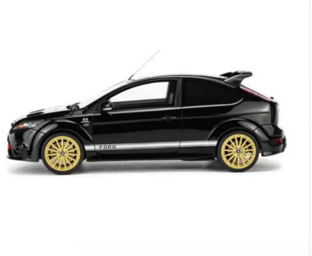 Ford Focus MK2 RS Le Mans Black 2010 OTTO MOBILE 1/18 OT1008, Hobby en Vrije tijd, Modelauto's | 1:18, Verzenden, Nieuw, Auto