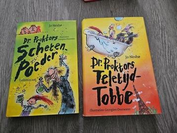 Boeken Jo Nesbo Dr. Proktors Schetenpoeder en Teletijd Tobbe beschikbaar voor biedingen