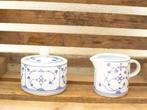 Blau Saks Jager eisenberg porseleinen suiker en melkkannetje, Huis en Inrichting, Keuken | Servies, Gebruikt, Overige typen, Ophalen of Verzenden