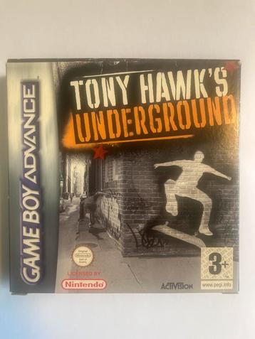 Tony Hawk's Underground - GBA Compleet beschikbaar voor biedingen