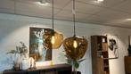 Twee glazen hanglampen, Ophalen, Nieuw, Minder dan 50 cm