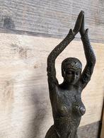 Bronzen beeld. Danceres.naar Chiparus, Antiek en Kunst, Antiek | Koper en Brons, Ophalen of Verzenden