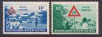 Ned Nieuw Guinea 73/4 ongebruikt Veilig verkeer 1962, Verzenden, Postfris, Nieuw-Guinea