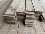 grenen vloerdelen, Doe-het-zelf en Verbouw, Hout en Planken, Ophalen, Gebruikt, Minder dan 25 mm, Grenen