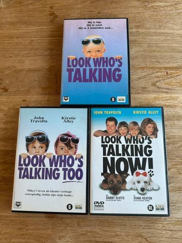 Dvd Look who’s talking trilogy origineel NL uitgave ZGAN  beschikbaar voor biedingen
