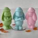 Nieuwe mal konijn met muts, Huis en Inrichting, Woonaccessoires | Kandelaars en Kaarsen, Ophalen of Verzenden, Zo goed als nieuw