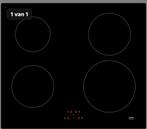 Atag inductieplaat, Witgoed en Apparatuur, Kookplaten, Zo goed als nieuw, Inbouw, Inductie, 4 kookzones