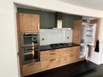 DESIGN DUBBELWANDIGE KEUKEN+APPARATUUR, Huis en Inrichting, Keuken | Complete keukens, Ophalen, Bruin, Graniet of Steen, Dubbelwandige keuken