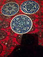 Mooie tegeltableau met bijzondere bloemmotief, Ophalen, Zo goed als nieuw, Glas of Kopje